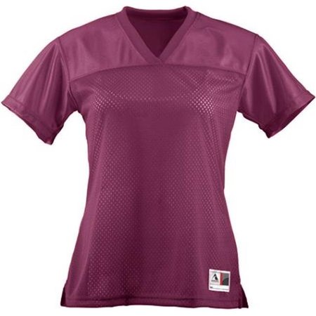 AUGUSTA MEDICAL SYSTEMS LLC Augusta 250A Ladies Junior Fit Replica Football Jersey; Maroon; Small 250A_Maroon_S